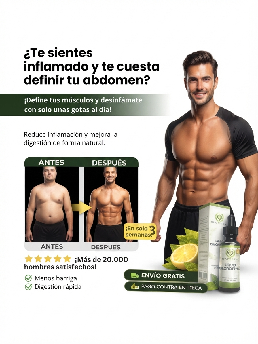 🌿 Adiós a la pesadez: Desintoxica, desinflama y pierde peso naturalmente.